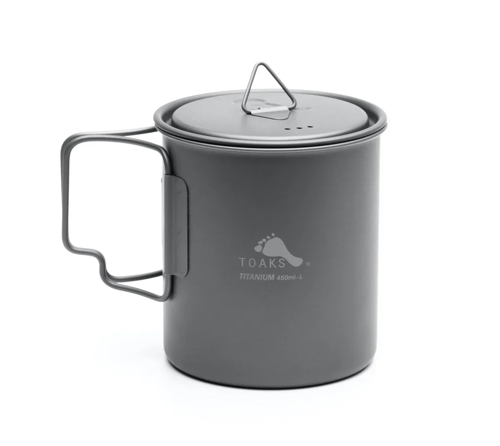 Toaks Light Titanium 450ml Cup with Lid (Ultralight Version) Default Title Default Title