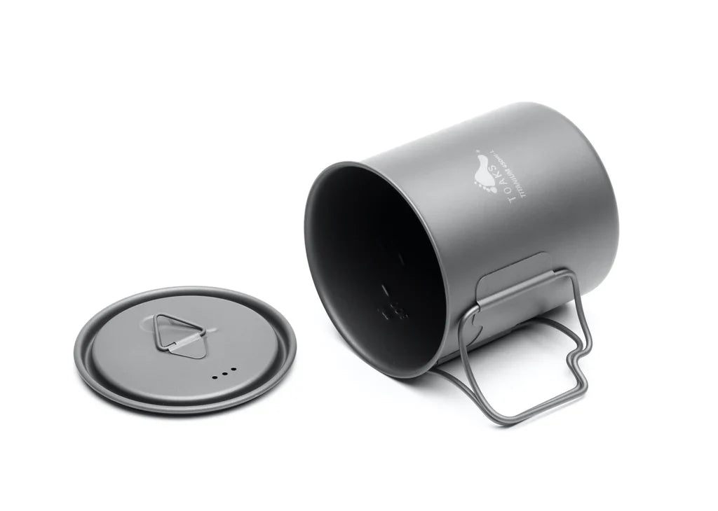 Toaks Light Titanium 450ml Cup with Lid (Ultralight Version) Default Title Default Title