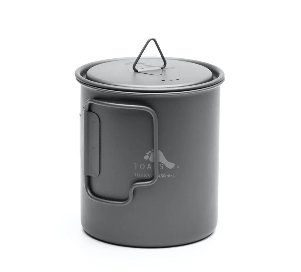 Toaks Light Titanium 450ml Cup with Lid (Ultralight Version) Default Title Default Title