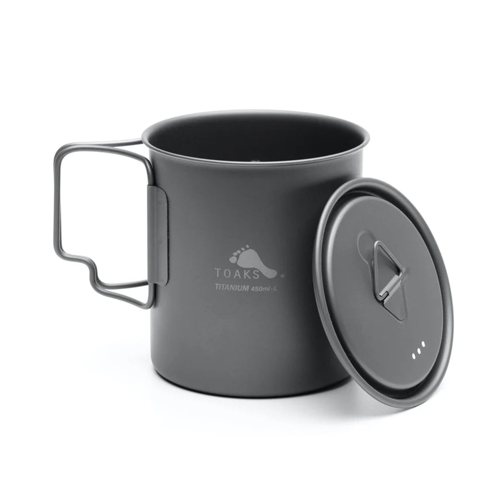 Toaks Light Titanium 450ml Cup with Lid (Ultralight Version) Default Title Default Title
