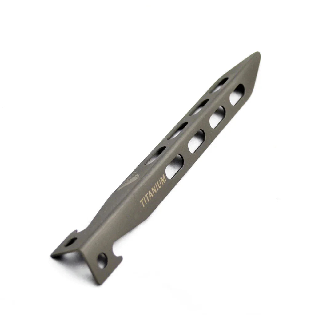 Toaks Titanium Large V-Shaped Tent Pegs (6 pack) Default Title Default Title