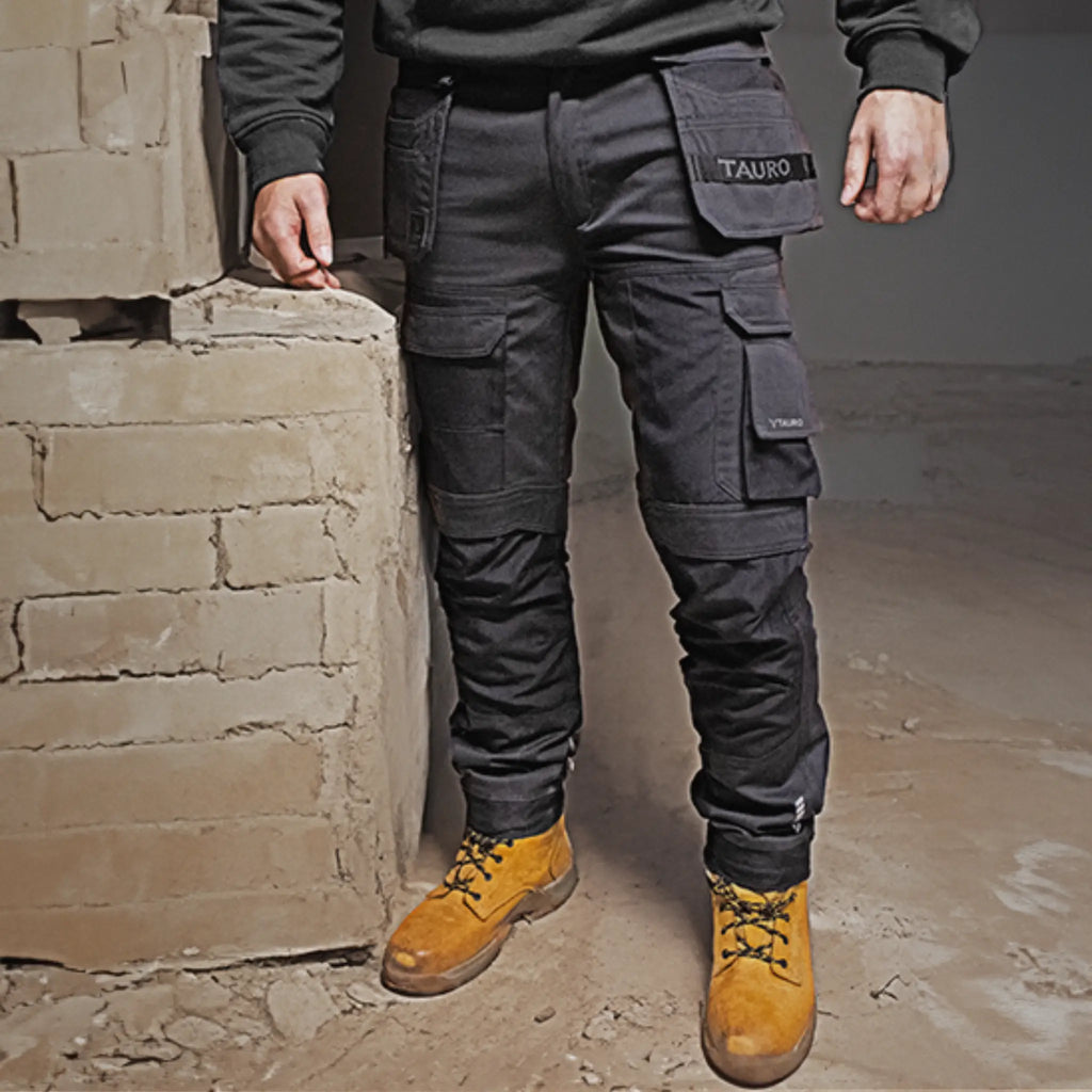 Rampage Workwear Trousers Black 30 Black / 30 Black / 32 Black / 34 Black / 36 Black / 38 Black / 40