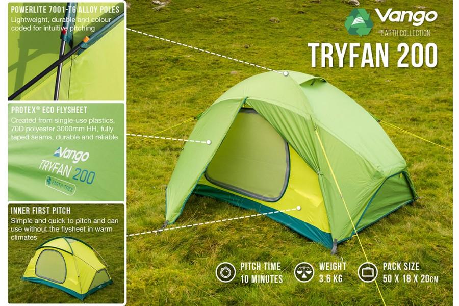 Vango Tryfan 200 2 Person Tent Default Title Default Title