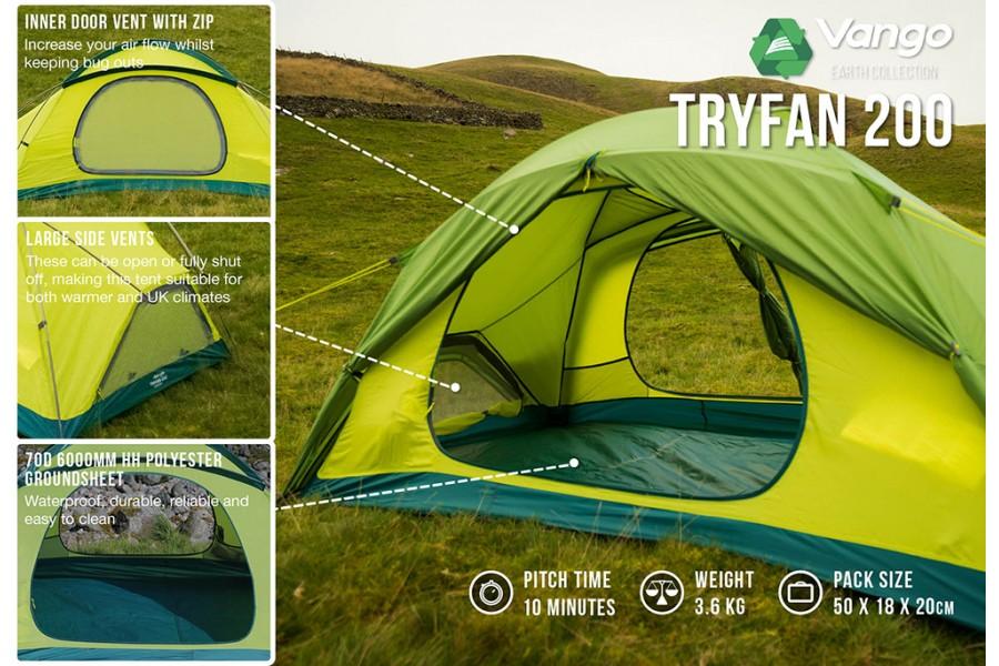 Vango Tryfan 200 2 Person Tent Default Title Default Title