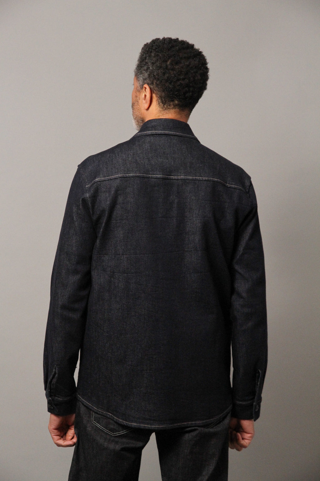 Bart Denim Button Overshirt - EverBlue Overshirts S S M L XL XXL