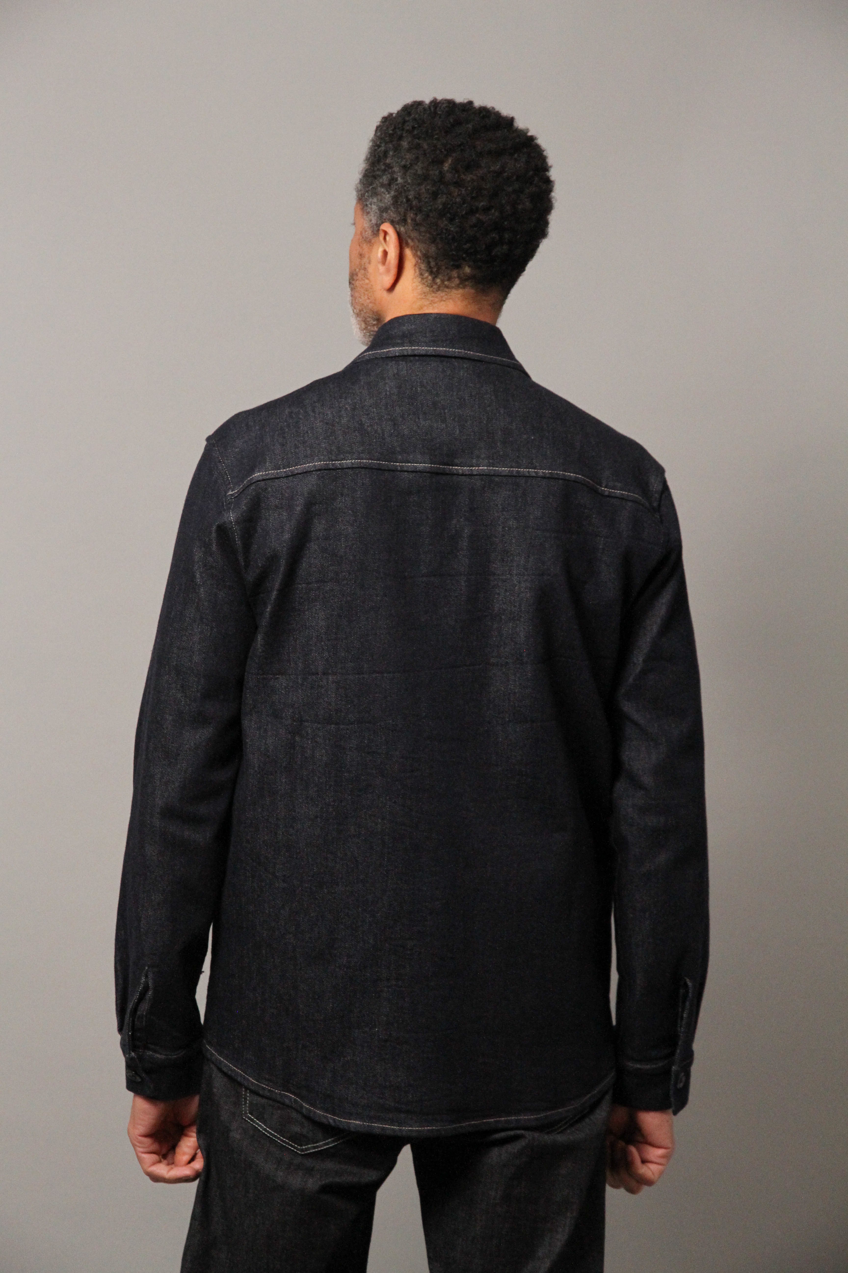 Bart Denim Button Overshirt - EverBlue Overshirts S S M L XL XXL