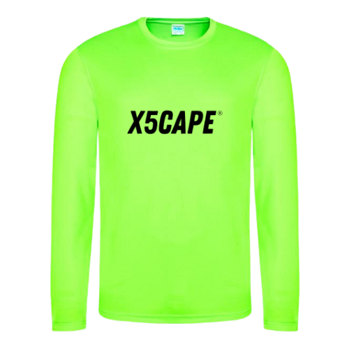 X5CAPE Core Longsleeve Logo Mountain Bike Jersey