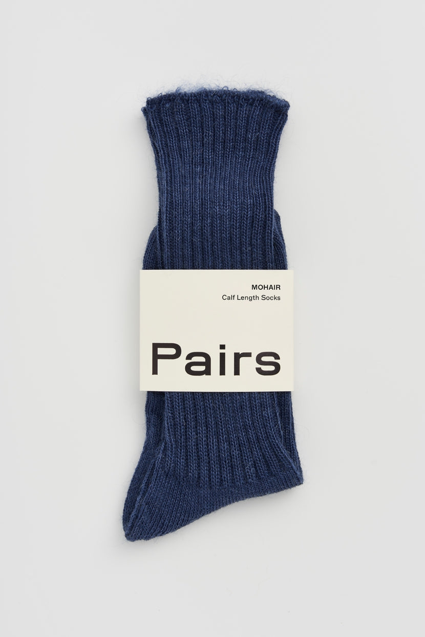 Mohair Socks S (UK4-7) Glen Green S (UK4-7) / Glen Green S (UK4-7) / Golden Yellow S (UK4-7) / Inky Blue S (UK4-7) / Storm Grey S (UK4-7) / Clotted Cream M (UK8-10) / Glen Green M (UK8-10) / Golden Yellow M (UK8-10) / Inky Blue M (UK8-10) / Storm Grey M (UK8-10) / Clotted Cream L (UK11-13) / Glen Green L (UK11-13) / Golden Yellow L (UK11-13) / Inky Blue L (UK11-13) / Storm Grey L (UK11-13) / Clotted Cream
