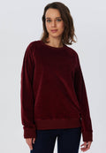 Organic Corduroy Sweatshirt: Womens - - High-Quality </p>