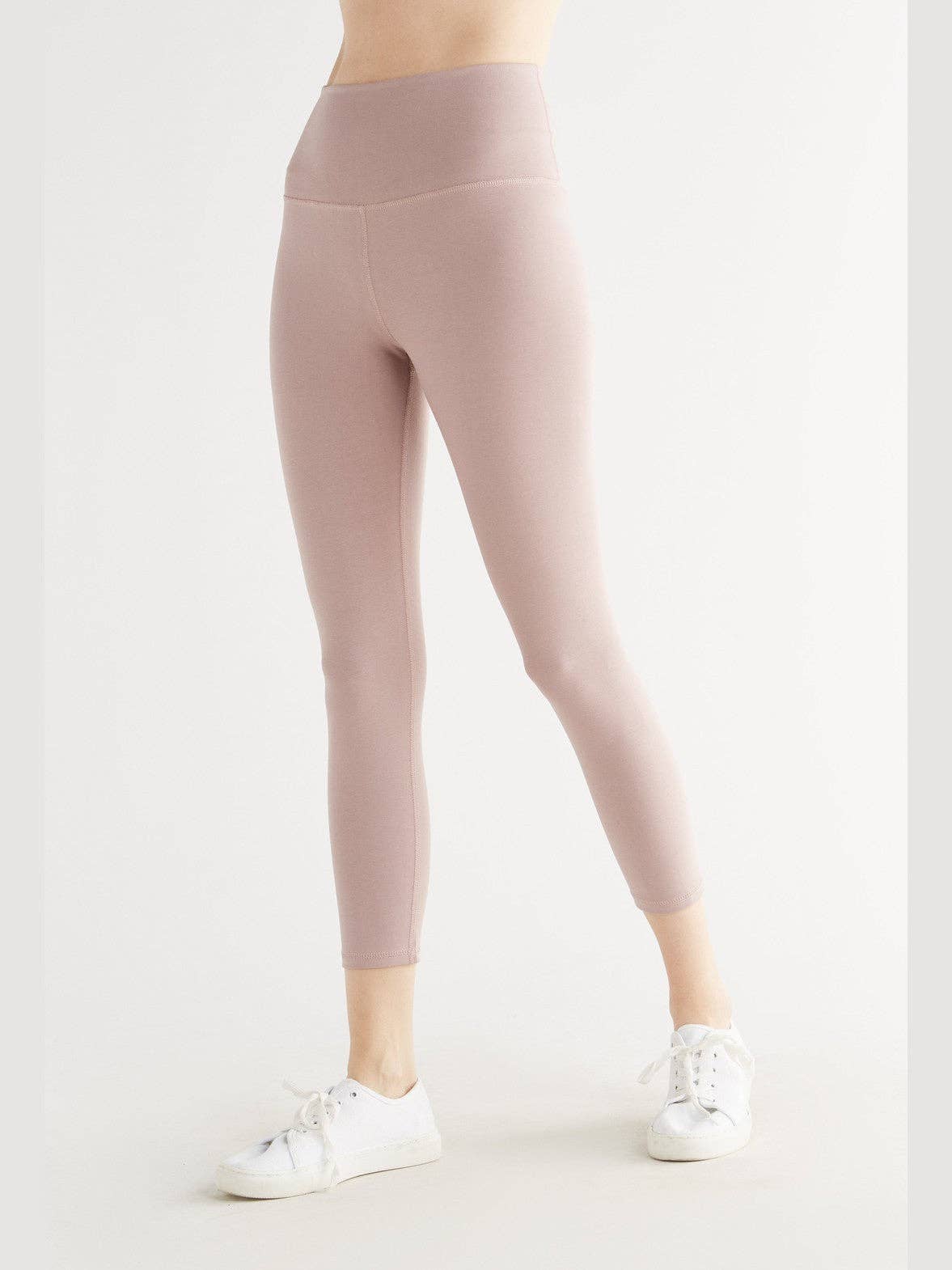 Organic 7/8 Stretch Leggings: Womens -