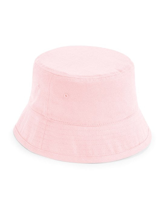 Kids Organic Cotton Bucket Hat S/M Powder Pink S/M / Powder Pink S/M / Navy M/L / Powder Blue S/M / Powder Blue S/M / Sand M/L / Navy M/L / Powder Pink M/L / Sand
