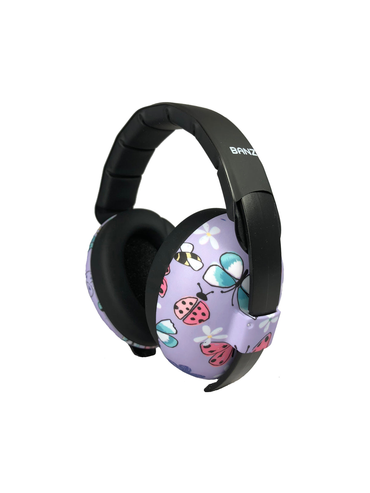 Baby Hearing Protection Ear Muffs Hearing Protection Sky Blue Sky Blue Petal Pink Leaf Green Magenta Lagoon Blue Graffiti Kaleidoscope Peace Transport Butterfly Maroon Dark Green Navy Blue Grey Waratah