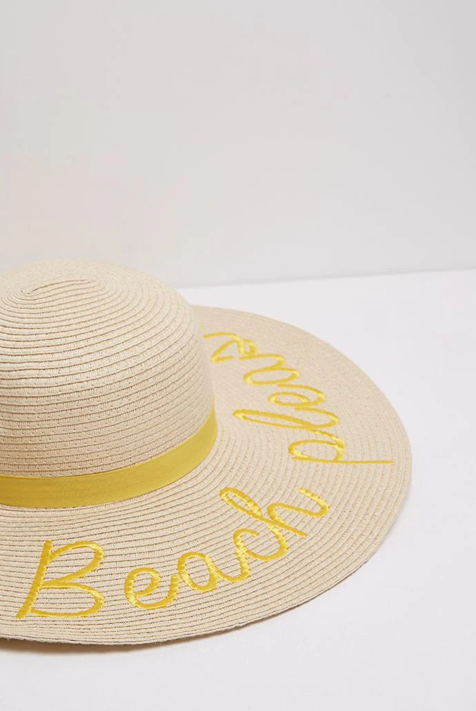 Beach Please Hat Hats Default Title Default Title