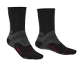 Bridgedale Hike Mid-weight Boot Sock -Black Medium Medium Large XL