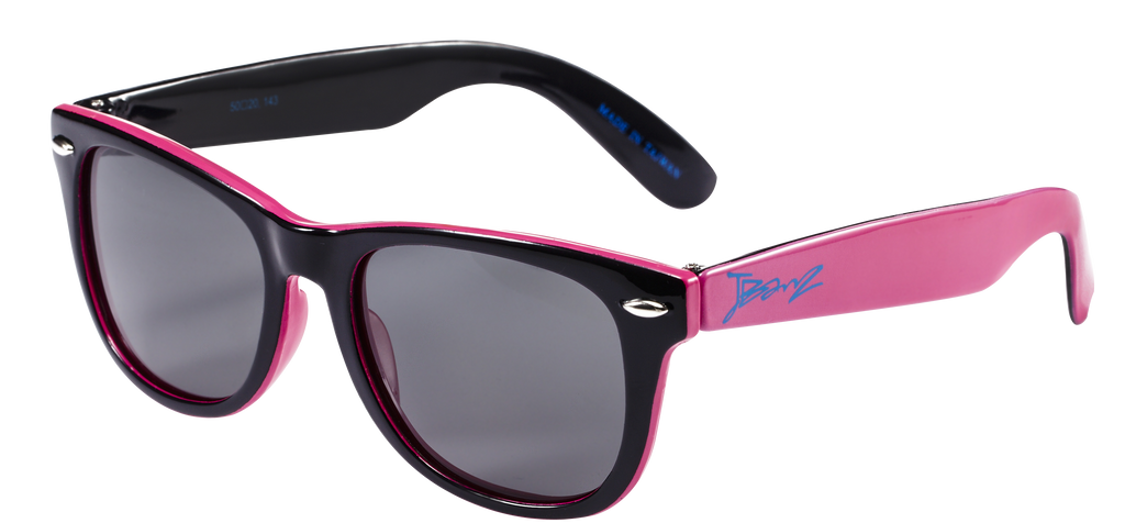 Junior Banz® Dual Kids Sunglasses Sunglasses Pink/Black Pink/Black Black/White Navy/White