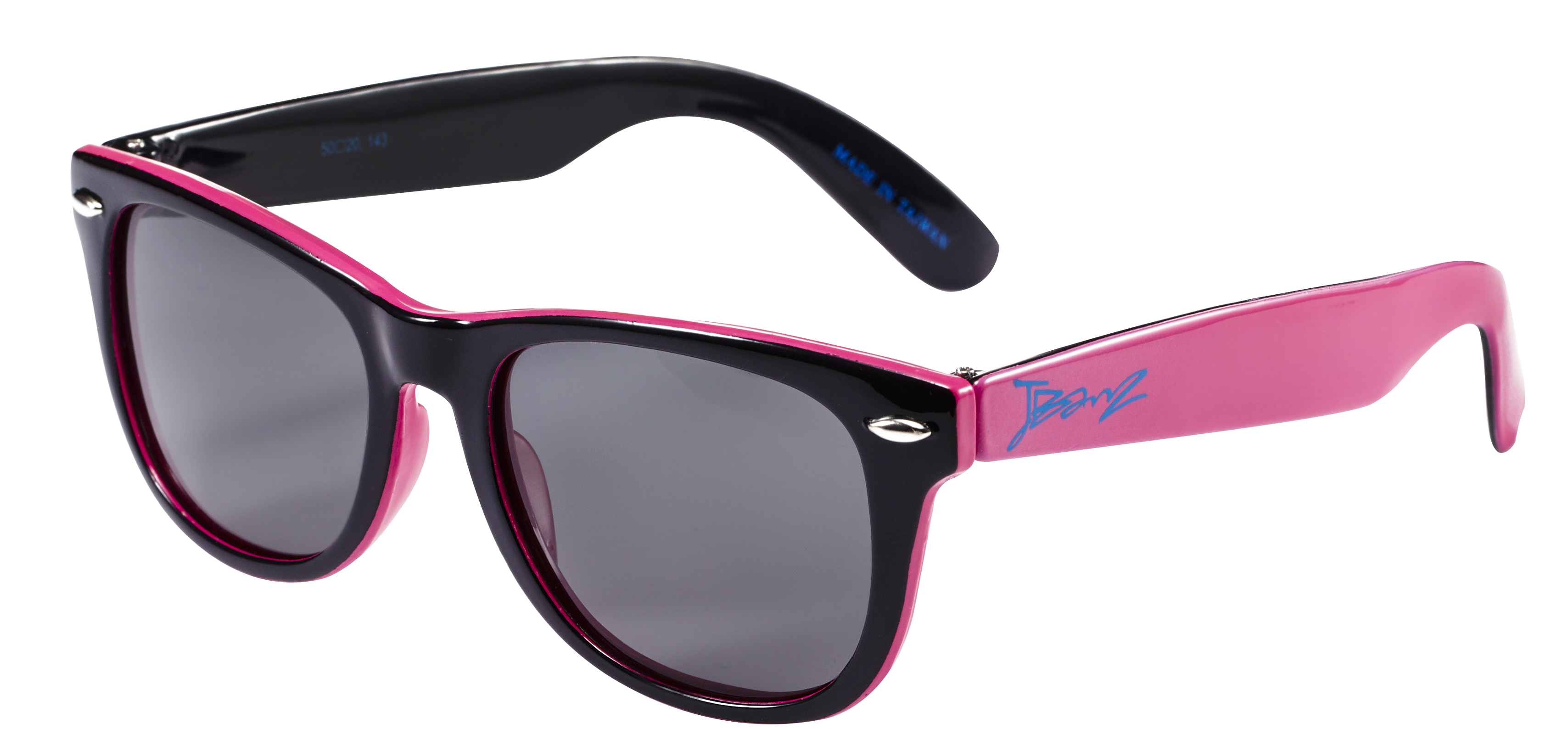 Junior Banz® Dual Kids Sunglasses Sunglasses Pink/Black Pink/Black Black/White Navy/White