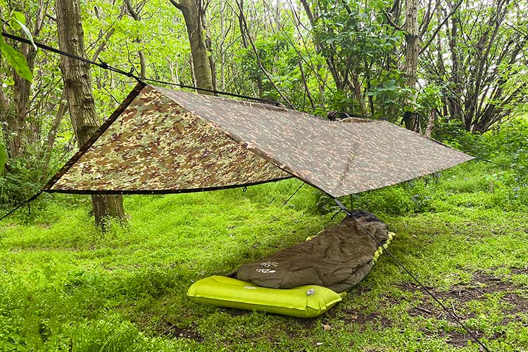 DD Hammocks Poncho Tarp - Multi Camo Default Title Default Title