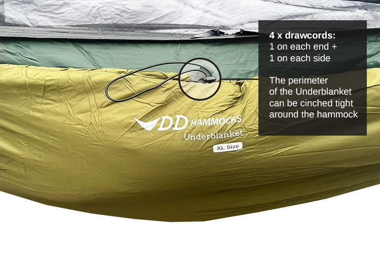DD Hammock Underblanket XL - Olive Green Default Title Default Title