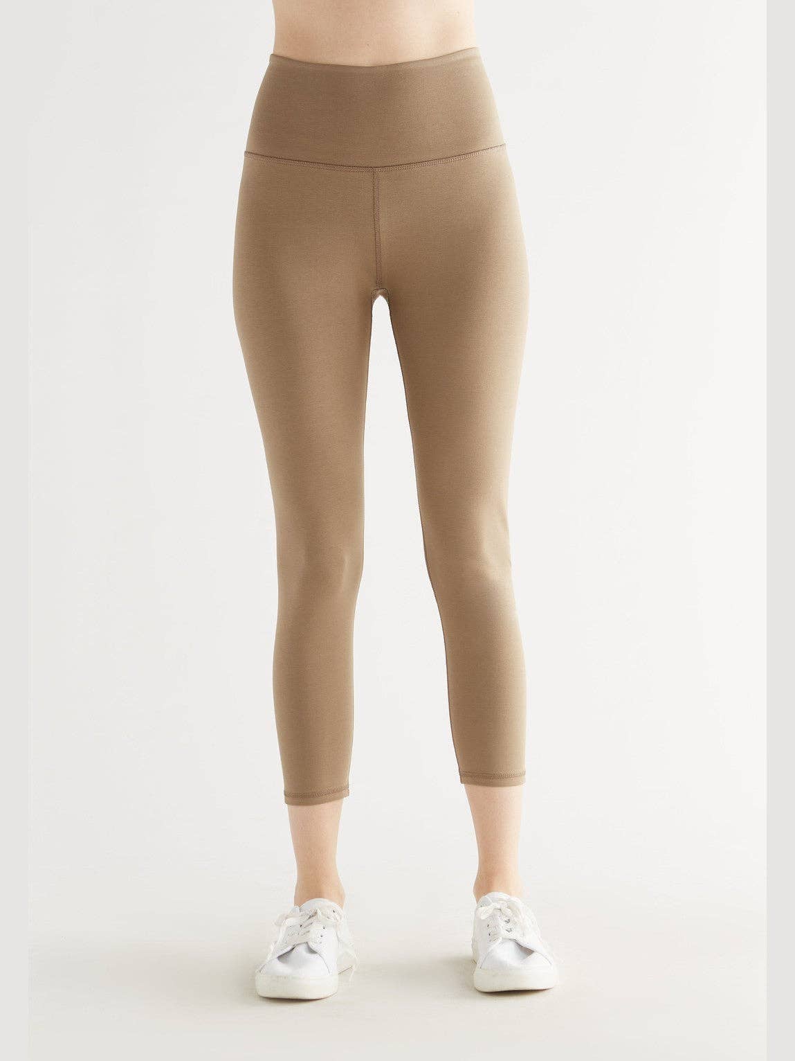Organic 7/8 Stretch Leggings: Womens -