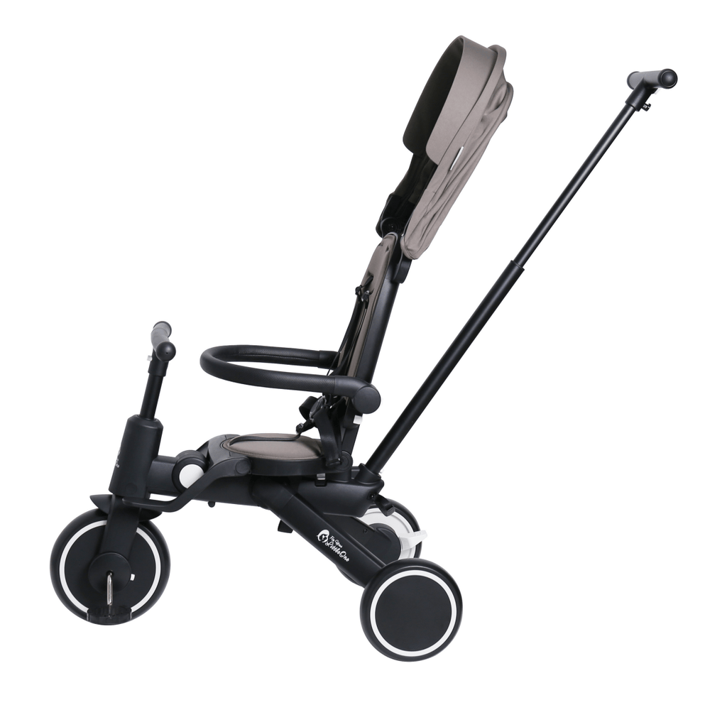 Foryourlittleone Xplor Ultimate 6 in 1 Foldable Trike - Grey Olive (10m-4y)