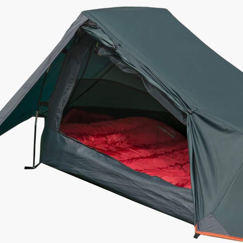 Highlander Blackthorn 1 Lightweight Solo Backpacking Tent (Various colours) Hunter Green Hunter Green Red