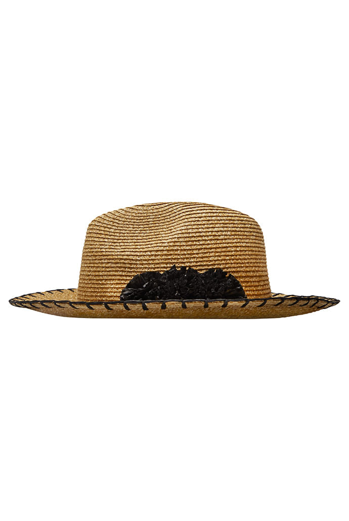Louche Kia Straw Trilby Hat Straw Hat Default Title Default Title