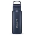 lifestraw GO Renew Series Stainless Steel Water Bottle (Various Colours) Aegean Sea Aegean Sea Polar White Thistle Purple Black Icelandic Blue Laguna Teal Cactus Green Kyoto Orange
