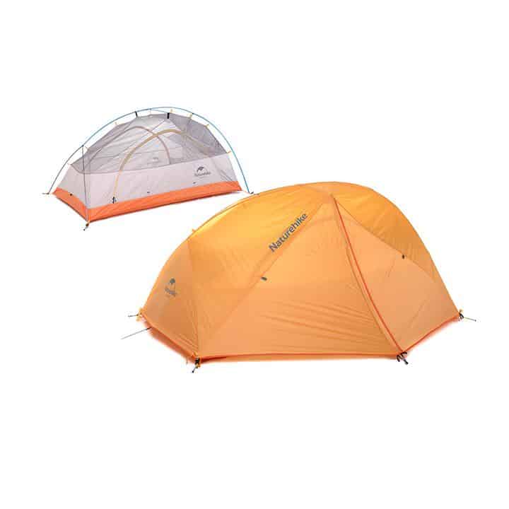 Naturehike Star-River 210T Orange Inc Mat Default Title Default Title