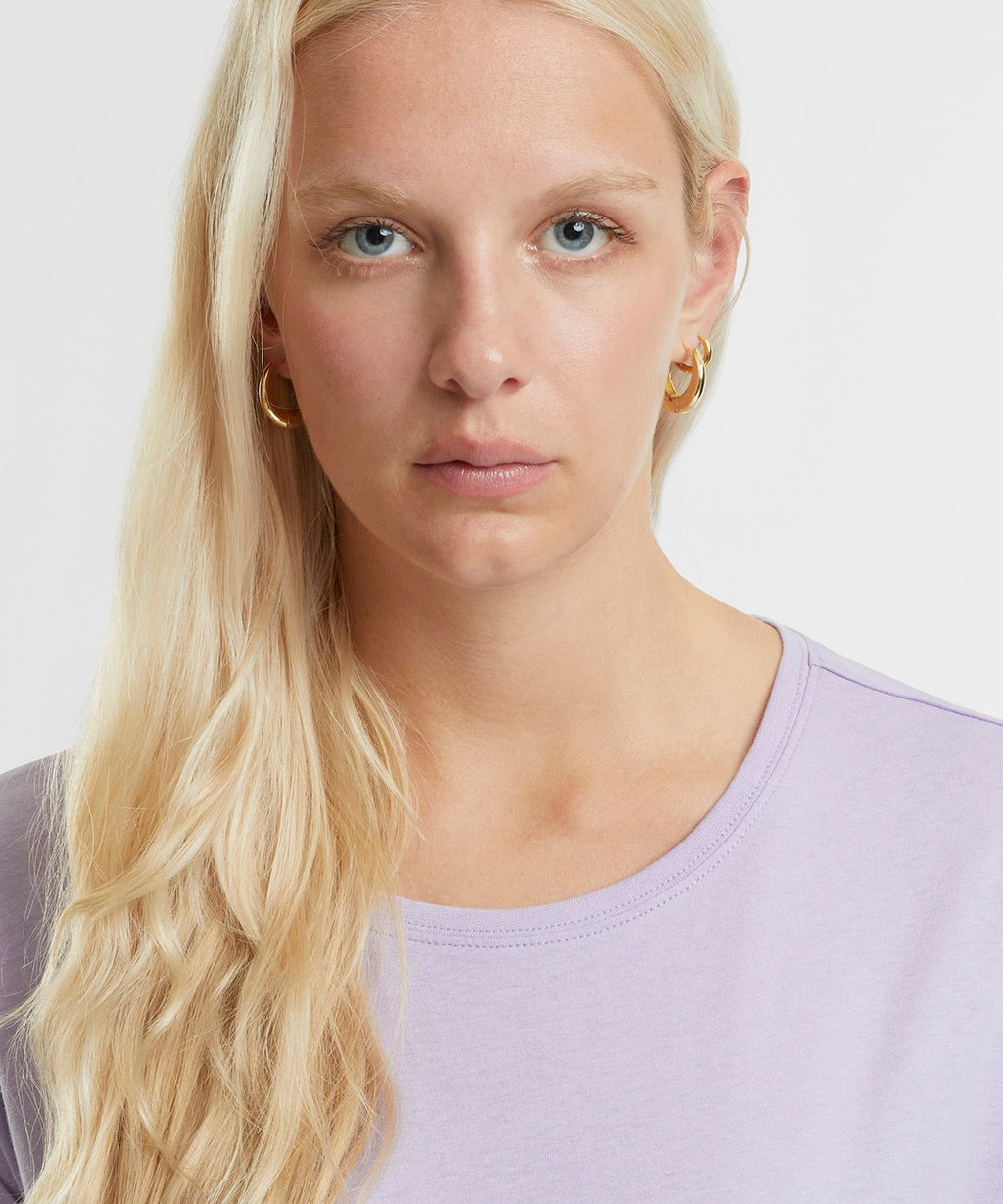 Organic Extended Shoulder T-shirt: Womens -