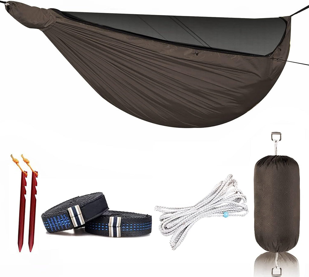 Onewind Temptest Zipper Hammock 11ft Green Green Brown