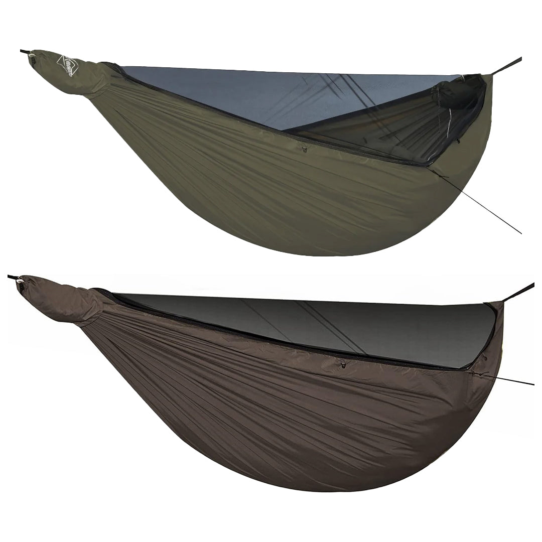 Onewind Temptest Zipper Hammock 11ft Green Green Brown