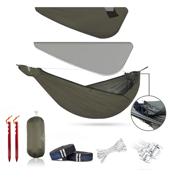 Onewind Airstream 11' Hammock with Detachable Zipper Bugnet and Wind Sock Default Title Default Title