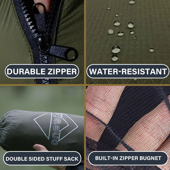 Onewind Airstream 11' Hammock with Detachable Zipper Bugnet and Wind Sock Default Title Default Title