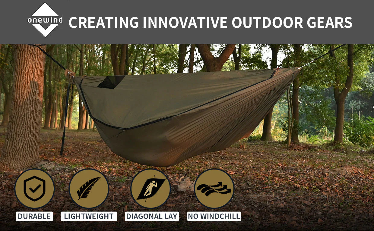 Onewind Airstream 11' Hammock with Detachable Zipper Bugnet and Wind Sock Default Title Default Title