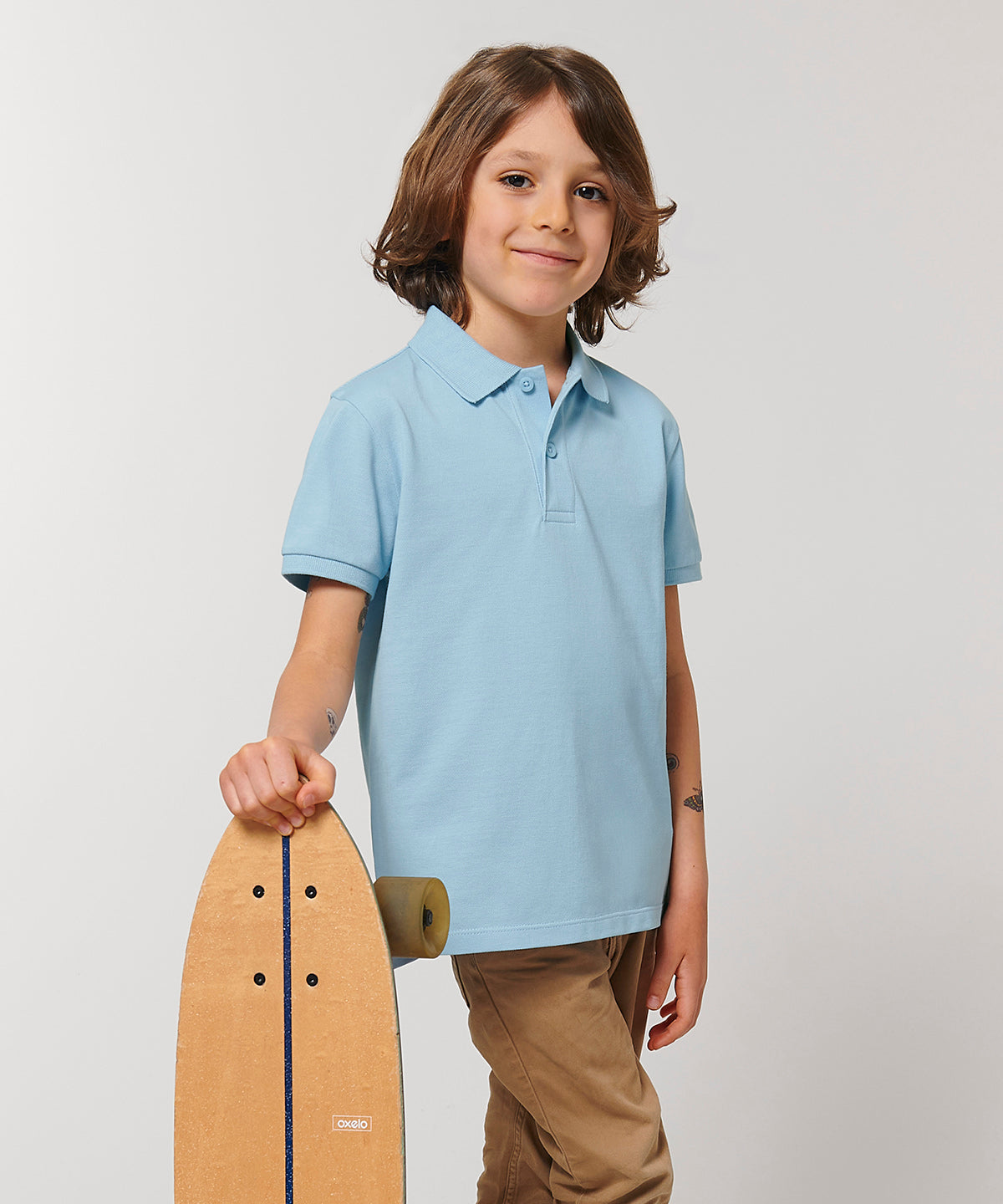 Organic Cotton Kids Polo Shirt - - High-Quality </p>