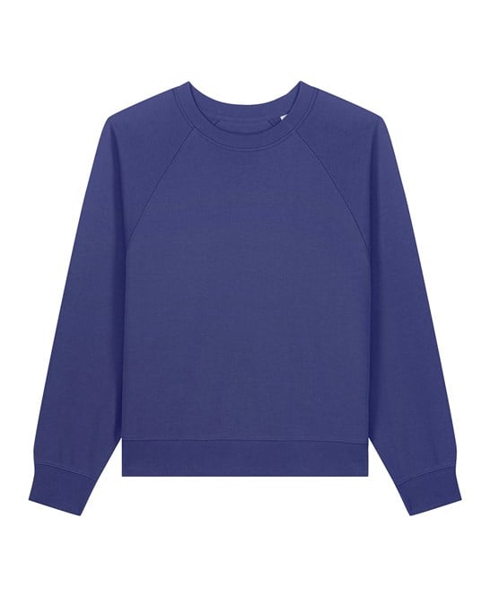 Organic Cotton Raglan Sweatshirt: Womens - Clearance
