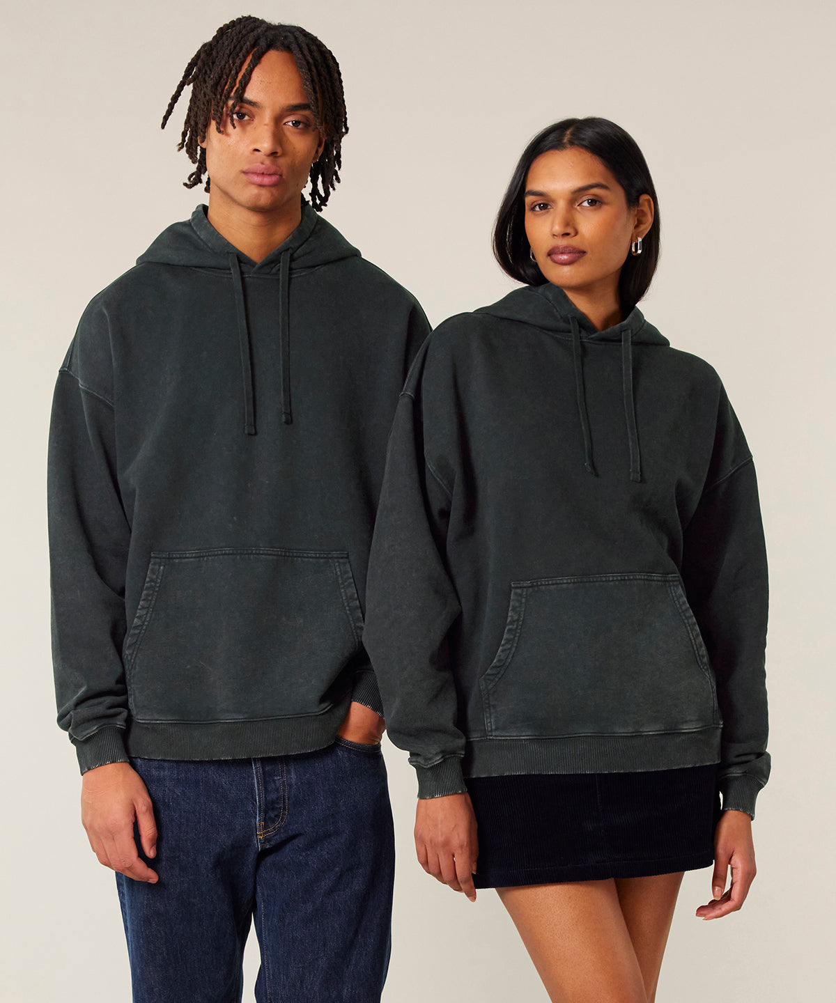 Organic Heavy Oversized Vintage Hoodie: Unisex - - High-Quality </p>