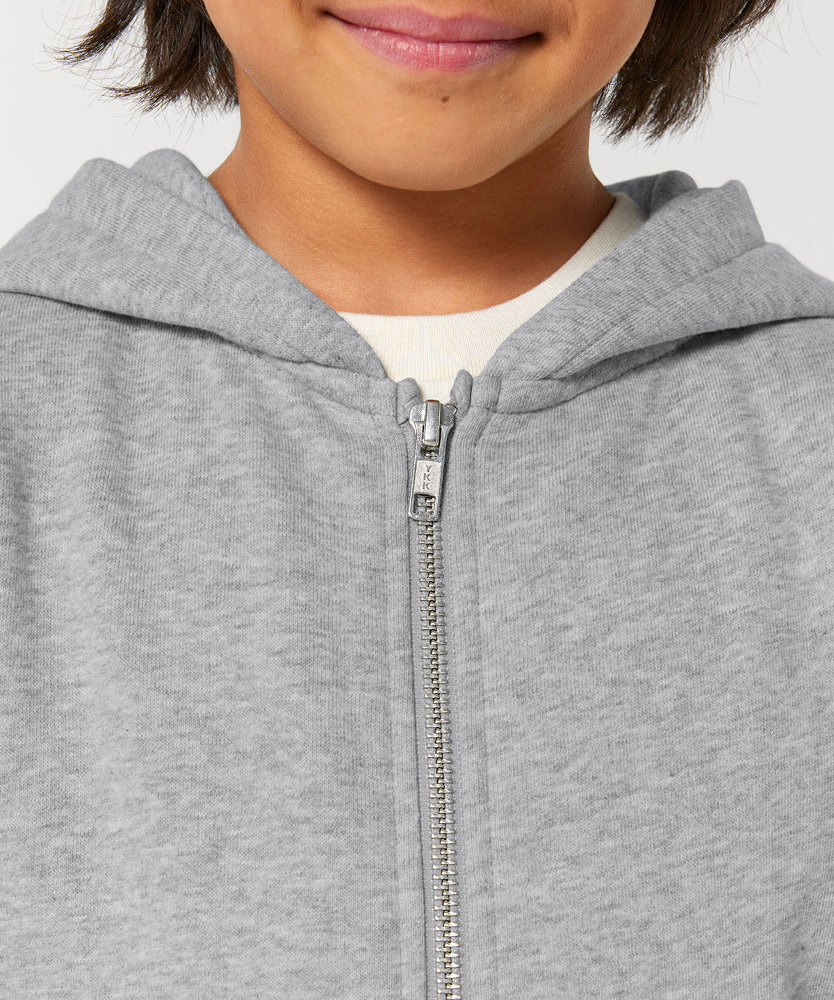 Organic Colours Kids Zipped Hooded Sweatshirt -