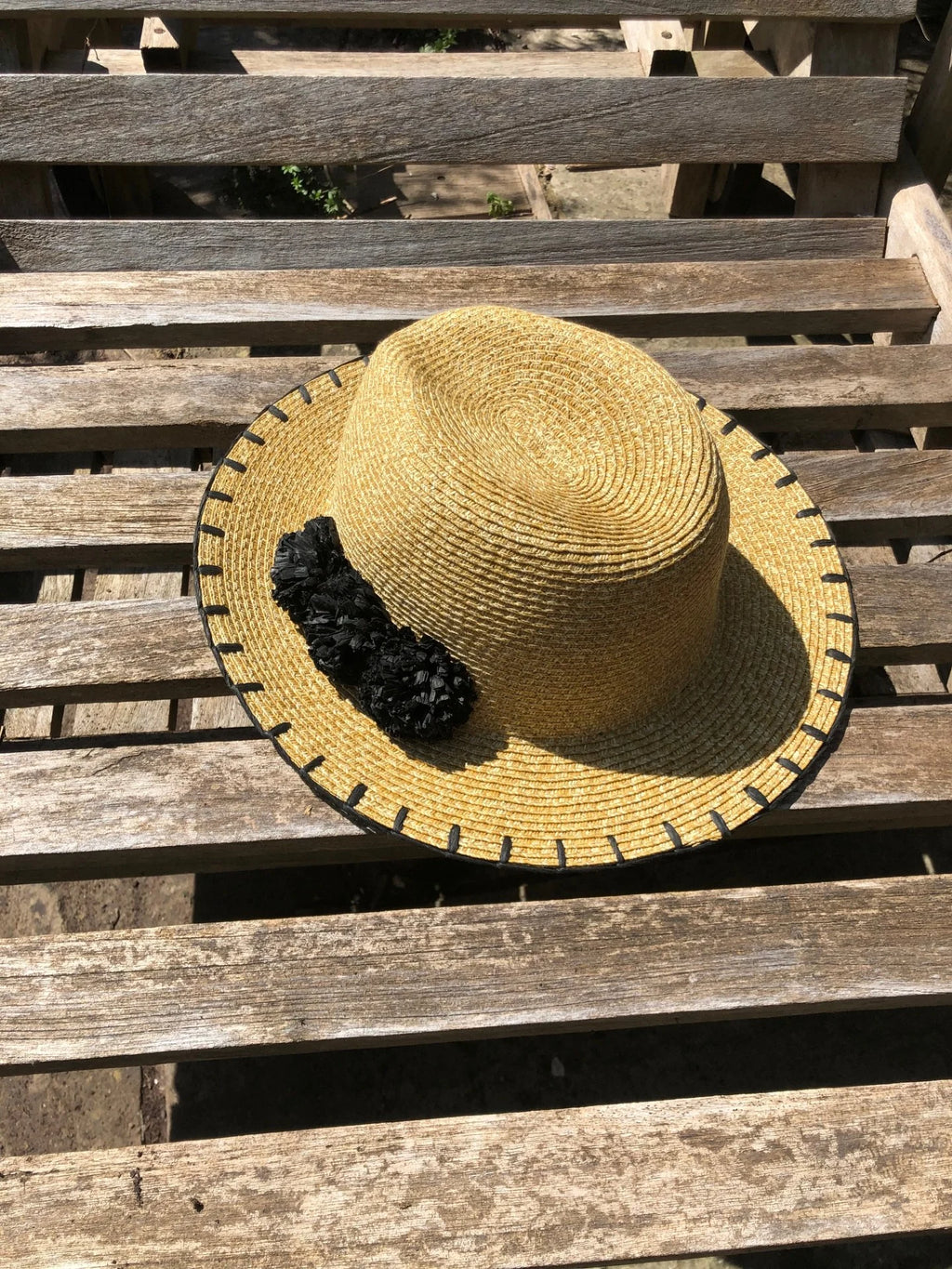 Louche Kia Straw Trilby Hat Straw Hat Default Title Default Title