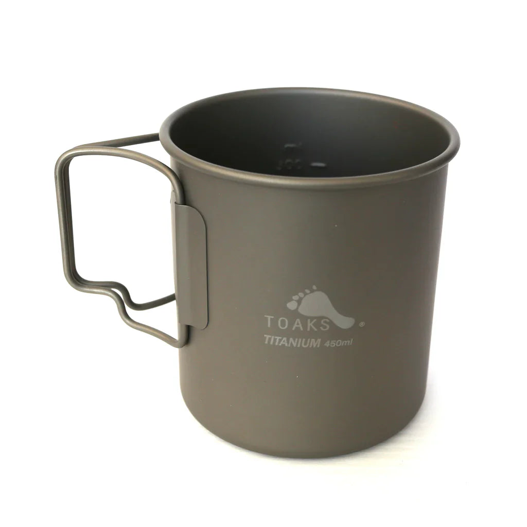 Toaks Titanium Cup / Mug (375ML / 450ml ) 375ML 375ML 450ml