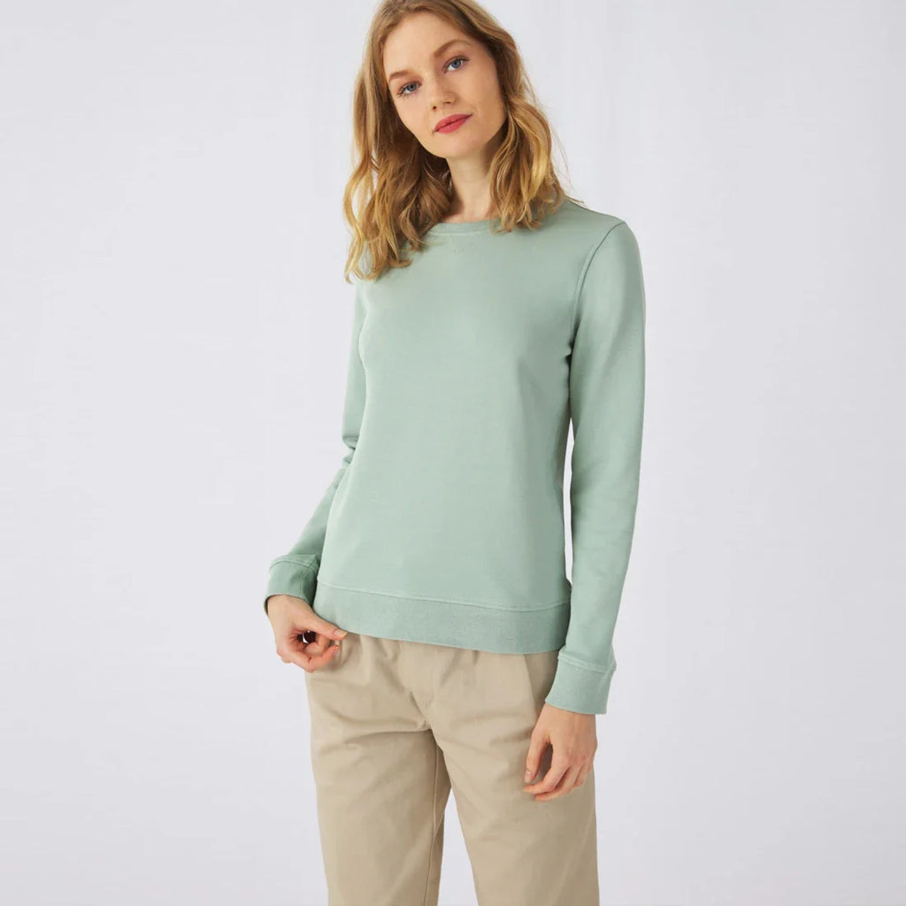Organic Essential Sweatshirt: Womens - - High-Quality </p>